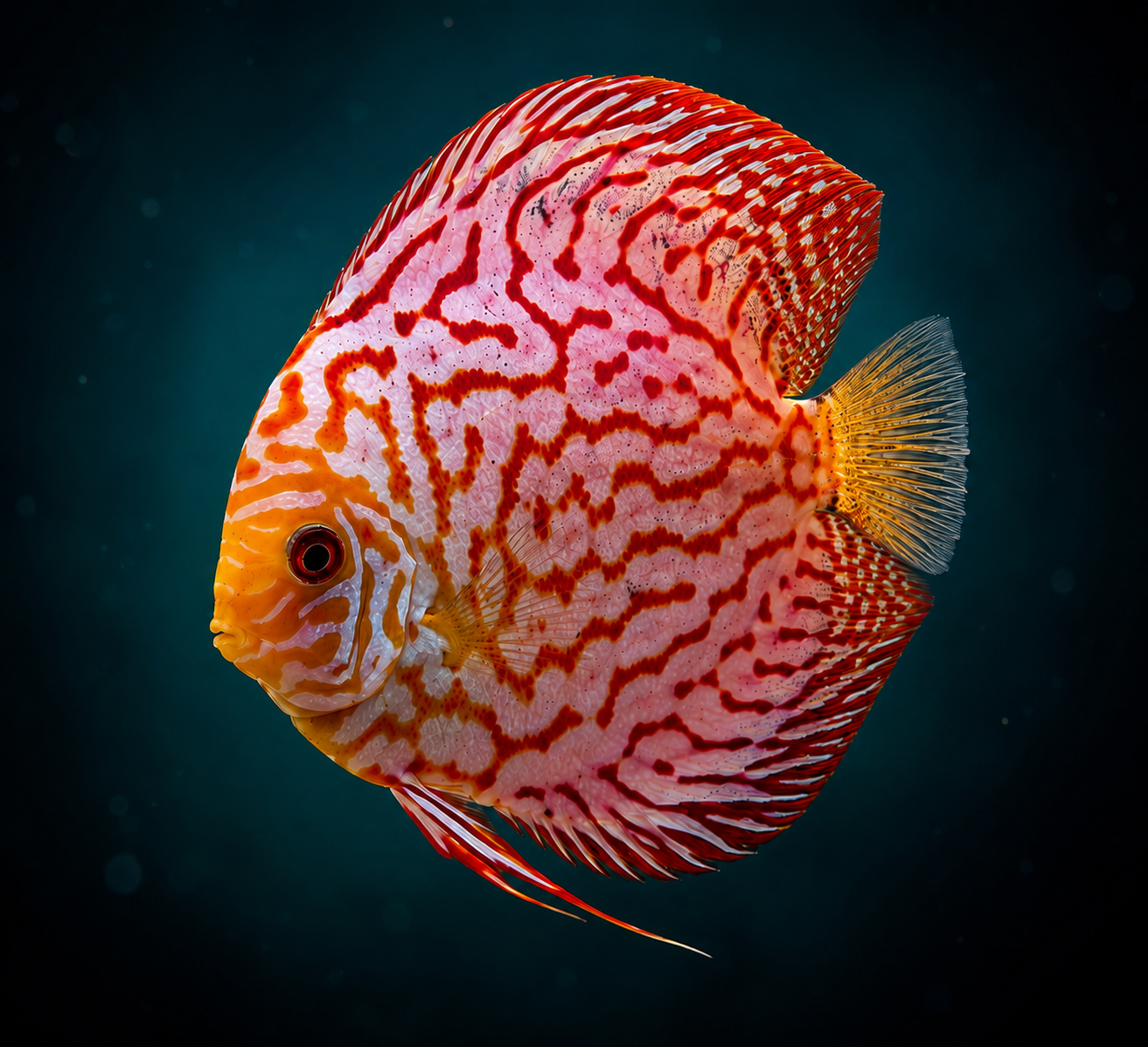 Diskus Farbvariante II — Diskusfisch aus eigener Nachzucht
